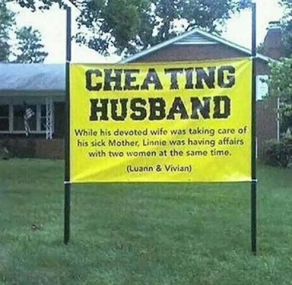 See how this cheating husband was exposed